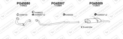 ABGASANLAGE VENEPORTE 450095