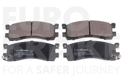 Комплект тормозных колодок, дисковый тормоз EUROBRAKE 5502223243 для MAZDA MPV