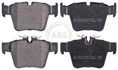 Brake Pad Set, disc brake 35152