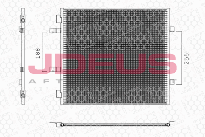 KONDENSATOR KLIMAANLAGE JDEUS M7201280