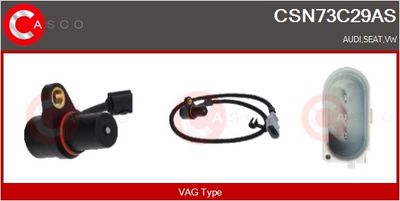 SENZOR IMPULSURI ARBORE COTIT CASCO CSN73C29AS