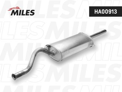 MILES HA00913 Глушитель выхлопных газов  для LADA SAMARA седан (21099, 2115) 1300