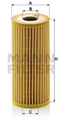 Масляный фильтр MANN-FILTER HU 615/3 x для MERCEDES-BENZ VANEO