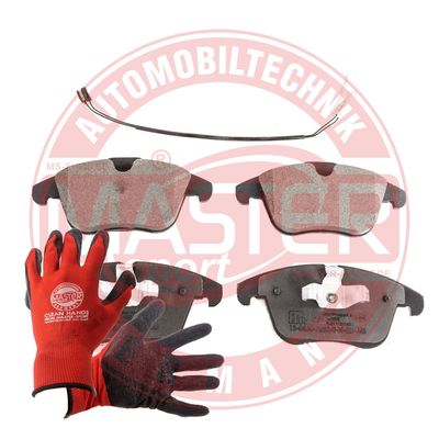 Zestaw klocków hamulcowych, hamulce tarczowe MASTER-SPORT GERMANY 13046072522N-SET-MSP