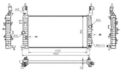 RADIATOR RACIRE MOTOR