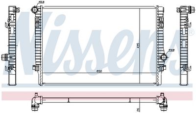 KüHLER MOTORKüHLUNG NISSENS 65302 4