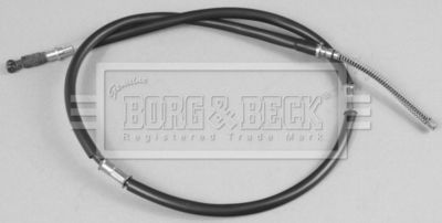 Тросик, cтояночный тормоз BORG & BECK BKB2412 для MITSUBISHI PAJERO