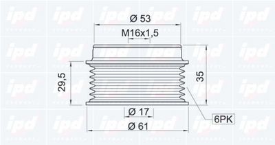 SISTEM ROATA LIBERA GENERATOR IPD 120004 1
