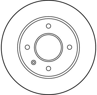 Тормозной диск DF1652