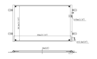 CONDENSATOR CLIMATIZARE WALKER WCD00114 6