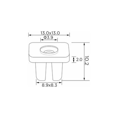 Clips, side-/beskyttelseslister EINPARTS EPCRC325