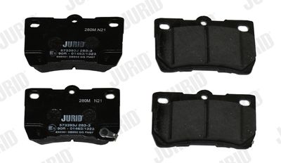 Brake Pad Set, disc brake 573393J