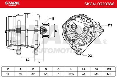 генератор STARK SKGN-0320386