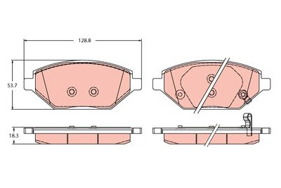 SET PLACUTE FRANA FRANA DISC