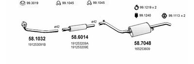 SISTEM DE ESAPAMENT ASSO ART2727