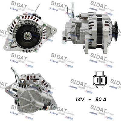 Генератор SIDAT A12MH0681A2 для MITSUBISHI PAJERO