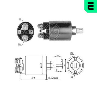 SOLENOID ELECTROMOTOR