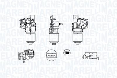 Viskermotor MAGNETI MARELLI 064381700010