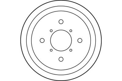 BREMSTROMMEL TRW DB4270 1