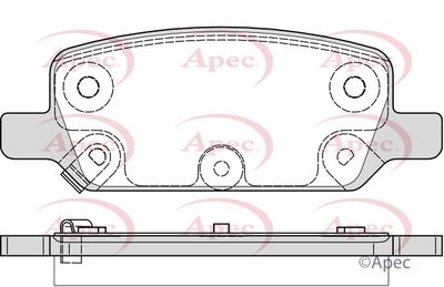 Brake Pad Set APEC PAD2410