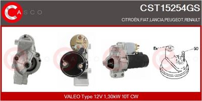 STARTER CASCO CST15254GS