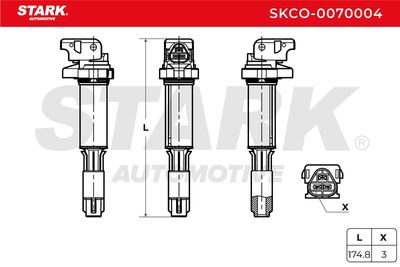 запалителна бобина STARK SKCO-0070004
