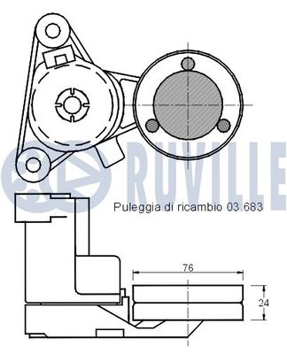 INTINZATOR CUREA CUREA DISTRIBUTIE RUVILLE 541164 1