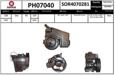 HYDRAULIKPUMPE LENKUNG SNRA PH07040