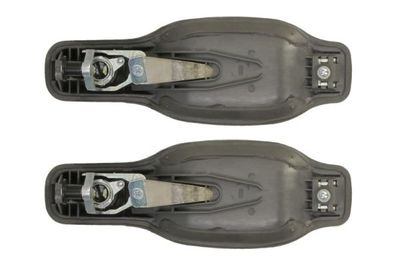 Door handle Links/Rechts extern grijs (set handvatten) past: IVECO DAILY II 01.89-05.99