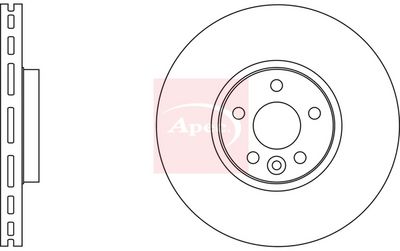 APEC Brake Disc DSK2696