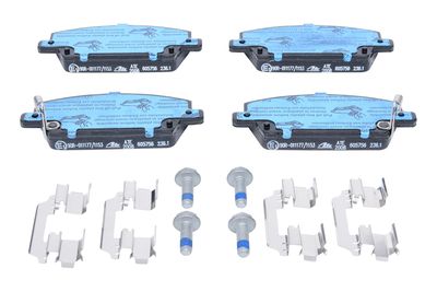 Brake Pad Set, disc brake 13.0460-5756.2