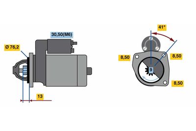 STARTER BOSCH 0001108241 4