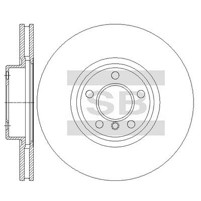 спирачен диск Hi-Q SD5224