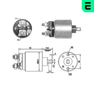 SOLENOID ELECTROMOTOR