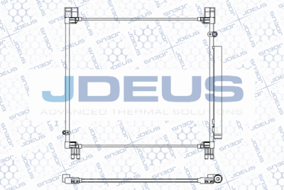 Конденсатор, кондиционер JDEUS M-7281060 для TOYOTA HILUX
