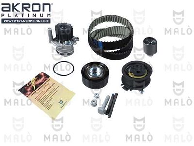 водна помпа+ к-кт ангренажен ремък AKRON-MALÒ 1555043