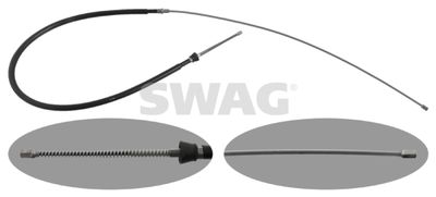 Тросик, cтояночный тормоз SWAG 30 94 8331 для SKODA ROOMSTER