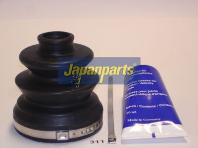 JAPANPARTS Gofruotoji membrana, kardaninis velenas