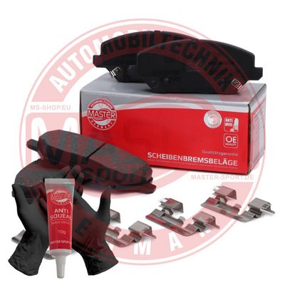 Sada brzdových platničiek kotúčovej brzdy MASTER-SPORT GERMANY Premium 13046055102N-SET-MS