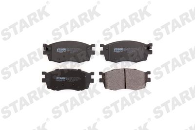 Комплект тормозных колодок, дисковый тормоз Stark SKBP-0010402 для HYUNDAI i10