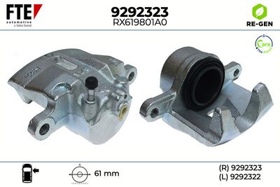 спирачен апарат FTE 9292323