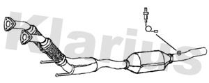 KLARIUS 312764 Катализатор для SEAT ALTEA XL (5P5, 5P8) 2.0 FSI KLARIUS 312764 Катализатор для SEAT ALTEA XL (5P5, 5P8) 2.0 FSI