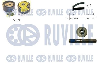 Комплект ремня ГРМ RUVILLE 550051 для FIAT QUBO