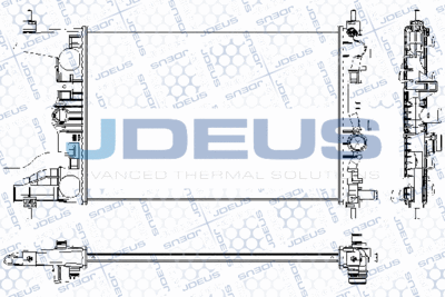 JDEUS RA0201040 Крышка радиатора  для CHEVROLET ORLANDO (Шевроле Орландо)