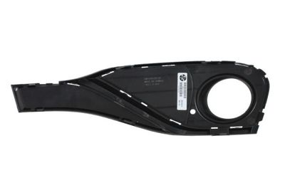 Voorbumper afdekking Voor Links (gesloten, met mistlampgaten, plastic, zwart, SPORT) past: BMW 4 F32, F33, F82, F83, 4 GRAN COUPE F36 07.13-02.17