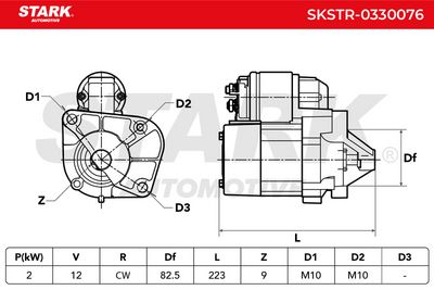 стартер STARK SKSTR-0330076