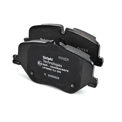 BREMSBELAGSATZ SCHEIBENBREMSE DELPHI LP3882 6