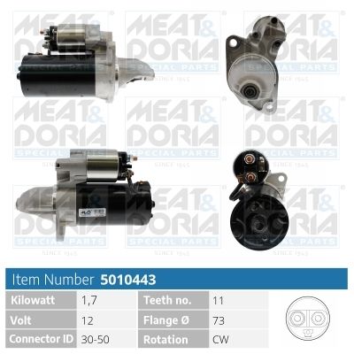 Rozrusznik MEAT & DORIA 5010443