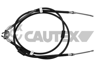 Тросик, cтояночный тормоз CAUTEX 761445 для FORD KA