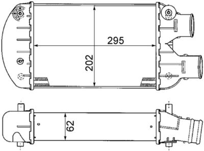 INTERCOOLER COMPRESOR MAHLE CI341000P 1